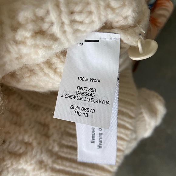 Creamy Knit Wool Sweater J Crew - Picture 7 of 7